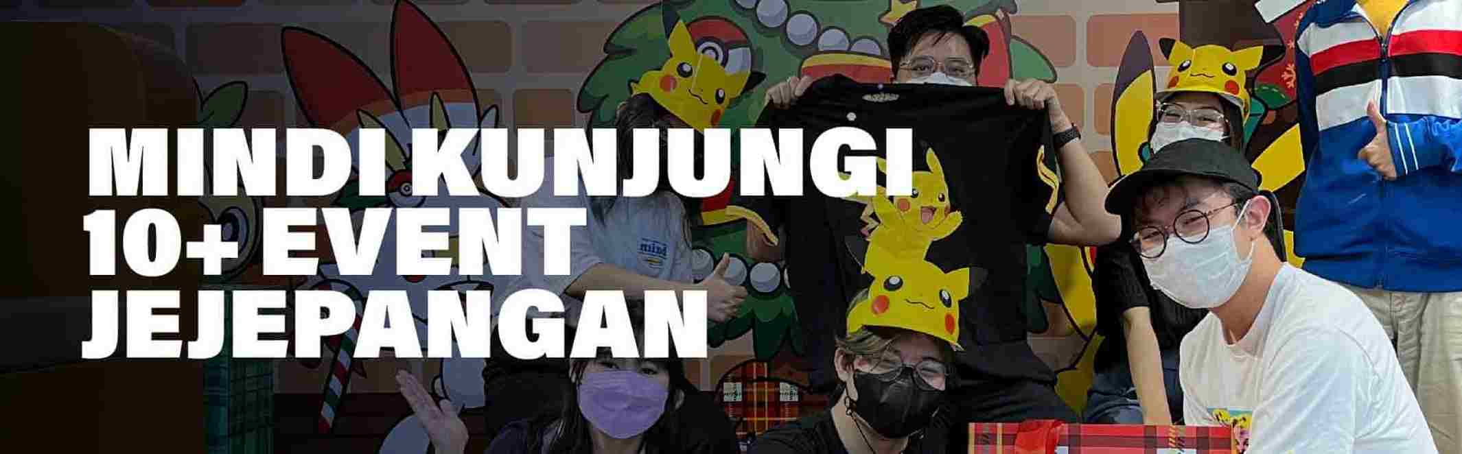 Balas Dendam! Mindi Kunjungi Lebih dari 10 Event Jejepangan Setelah Pandemi Panjang!