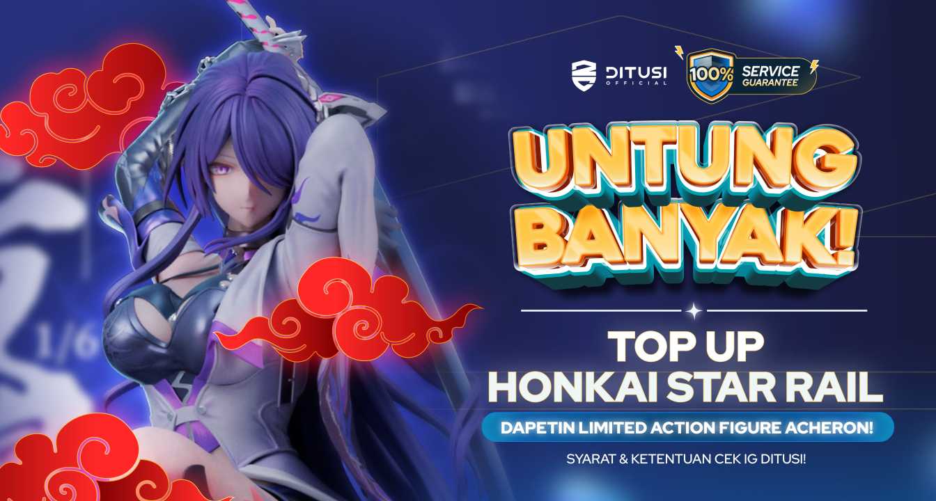 Top Up Honkai Star Rail di Ditusi Special Patch 2.2 GRATIS Statue Figure Acheron!