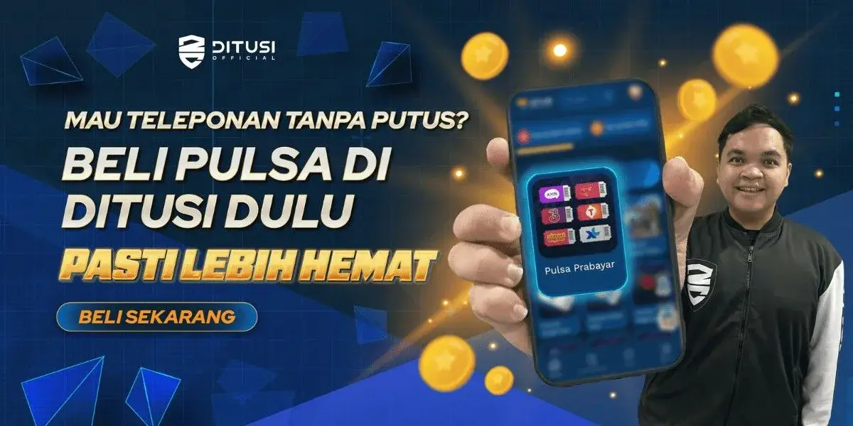 Top Up Pulsa Kini Tersedia di Ditusi! 📱⚡