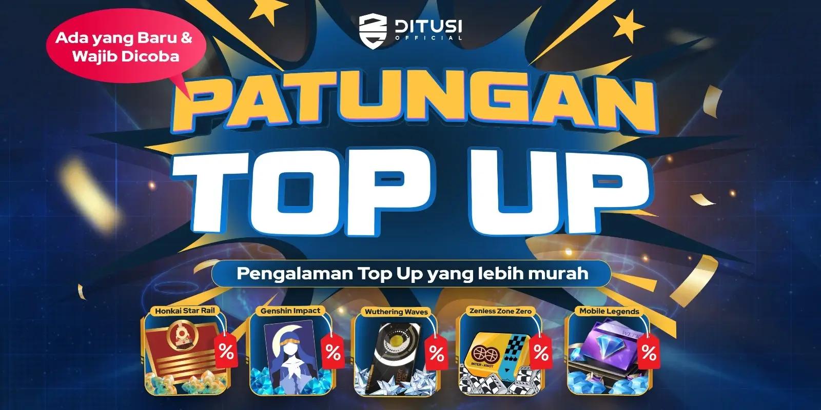 Patungan Top Up: Pengalaman Top Up yang lebih murah