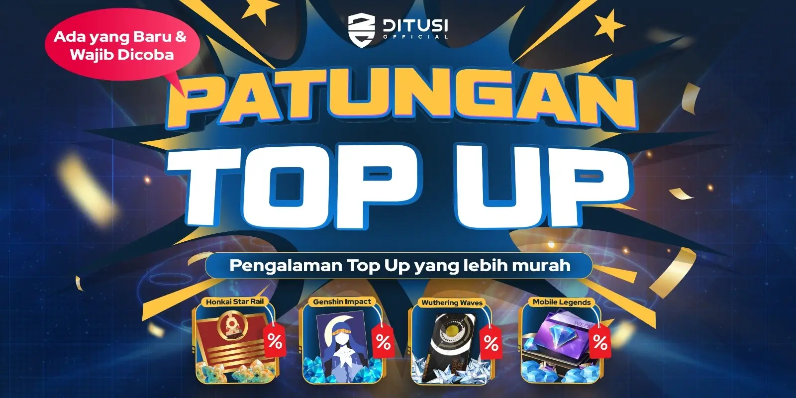 Patungan Top Up: Pengalaman Top Up yang lebih murah