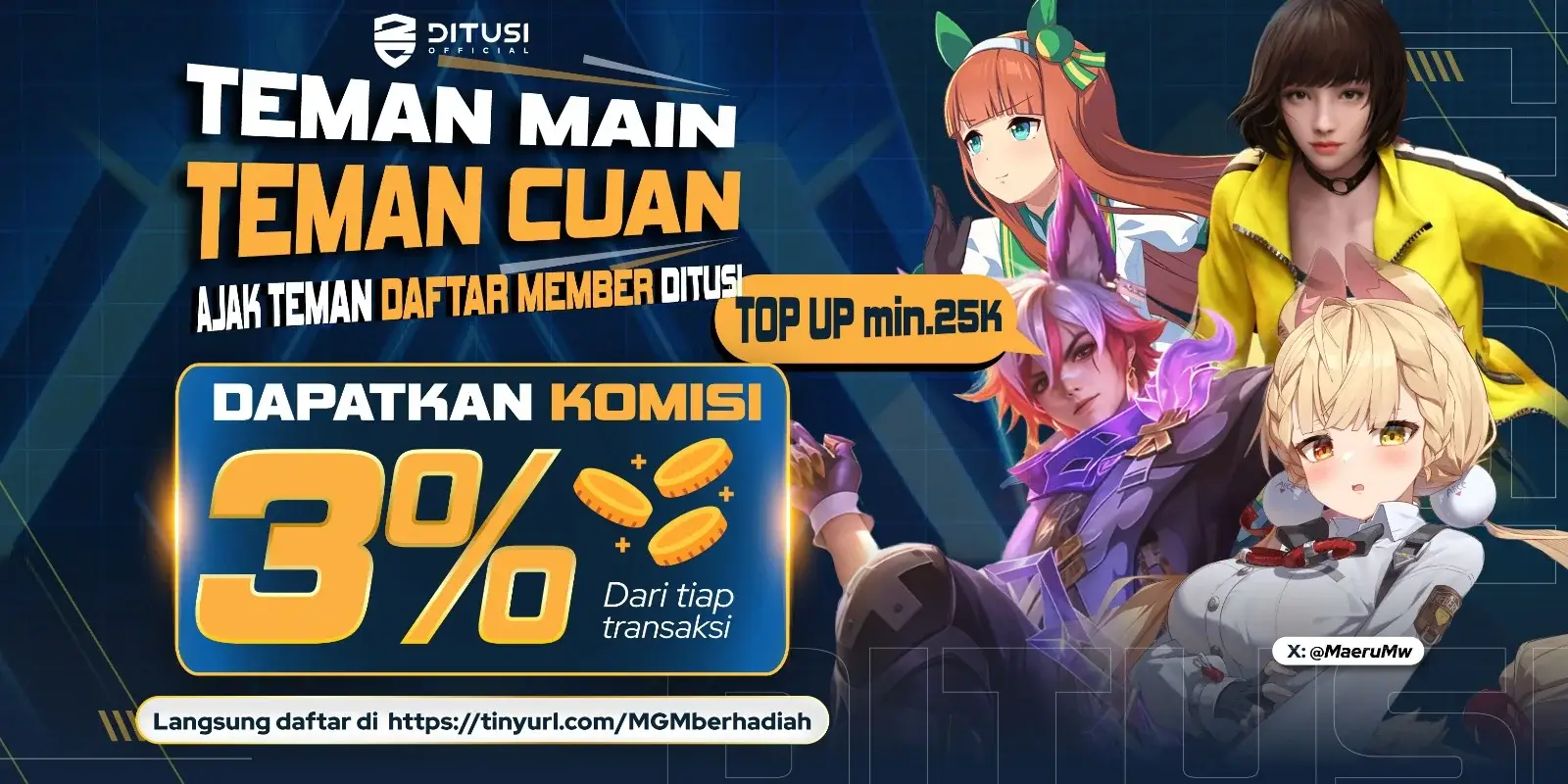 Ajak Teman, Main Bareng, Cuan Bareng! 