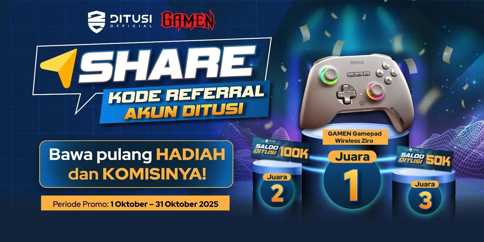 Referral Squad Bonus – Ajak Teman Top Up, Dapatkan Cuan!